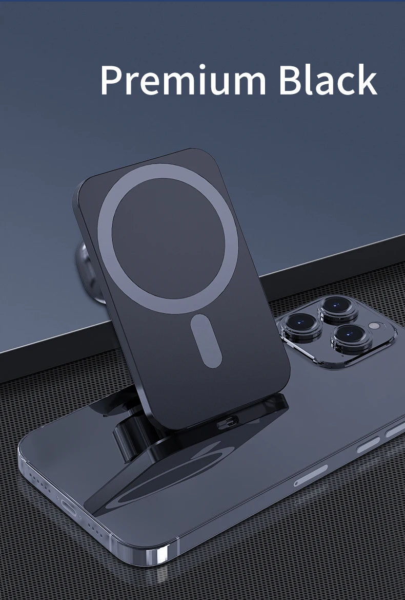 Carregador magnético sem fio para iPhone, 30W, 15, 14, 13, 12 Pro Max, Mini, Macsafe, Suporte para telefone, Stand Mount, Estação de carregamento rápido