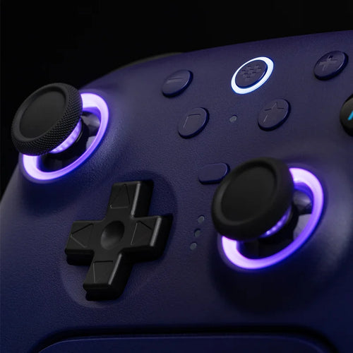 Controlador de jogos sem fio 8BitDo Ultimate 2 para PC e Android com joysticks TMR, gatilhos comutáveis, controle de movimento, 8 velocidades