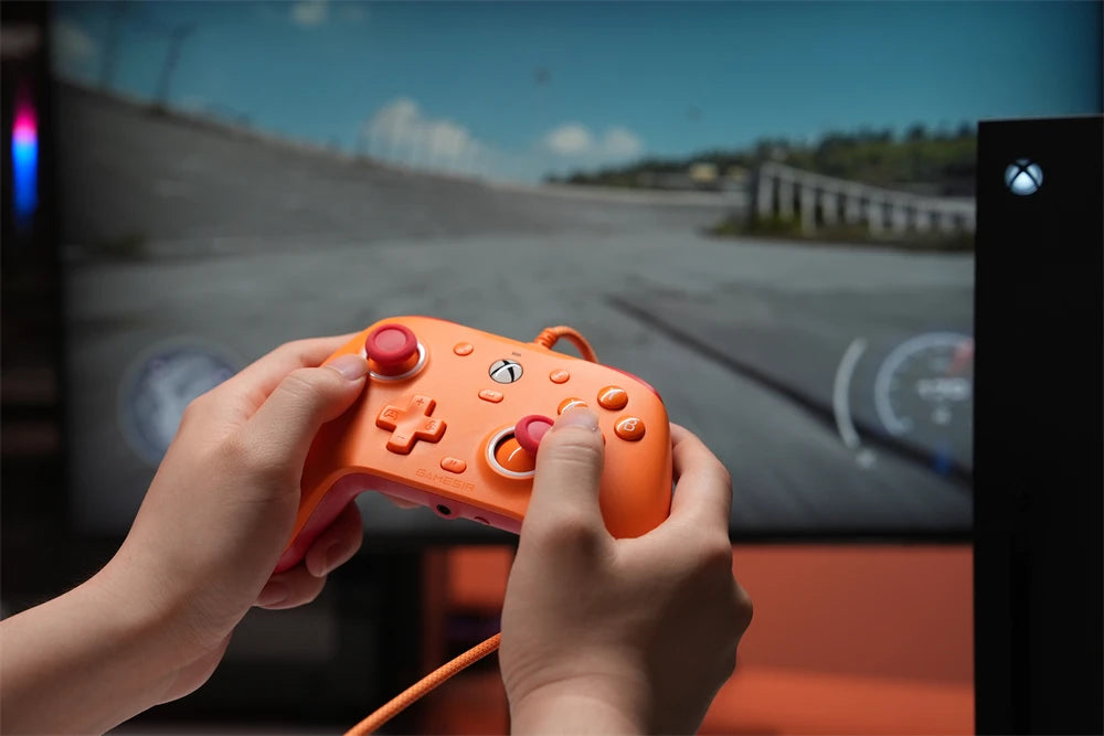 GameSir G7 SE Xbox Gaming Controller Gamepad com fio para Xbox Series X, Xbox Series S, Xbox One, com joystick de efeito Hall