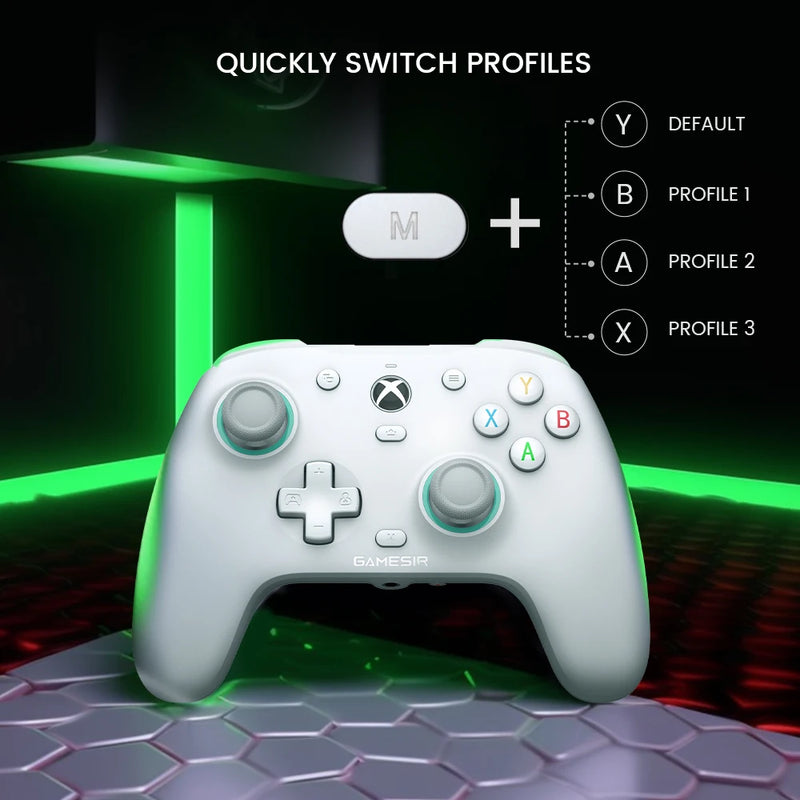 GameSir G7 SE Xbox Gaming Controller Gamepad com fio para Xbox Series X, Xbox Series S, Xbox One, com joystick de efeito Hall