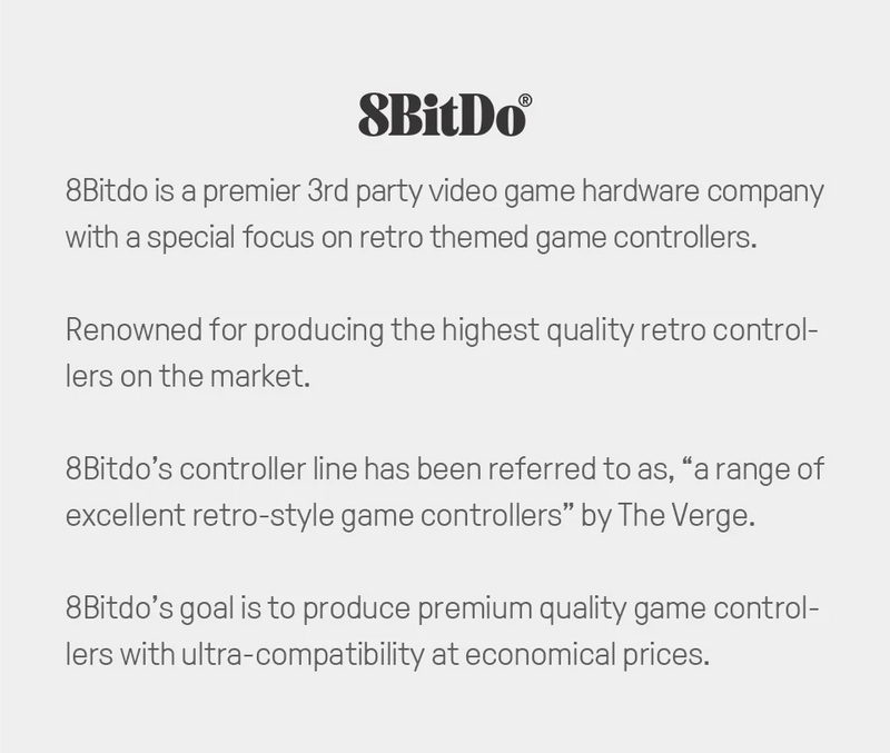 Controlador de jogos sem fio 8BitDo Ultimate 2 para PC e Android com joysticks TMR, gatilhos comutáveis, controle de movimento, 8 velocidades